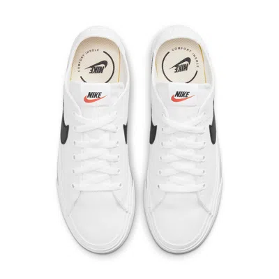 Nike Court Legacy Canvas 'white Black' In Multi