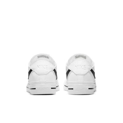 Nike Court Legacy Canvas 'white Black' In Multi
