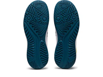 Asics (gs)  Gel Resolution 9 'white Restful Teal'