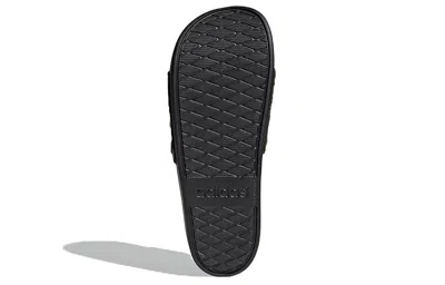 Adidas Originals Adidas Adilette Comfort Slides 'wild Pine Camo' In Black