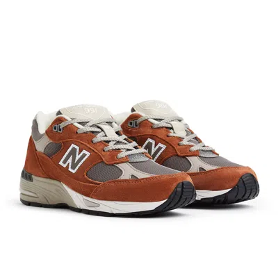 New Balance (wmns)  991v1 Underglazed Made In Uk 'sequoia' In Brown