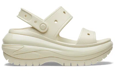 Crocs Mega Crush Sandal 'bone' In White