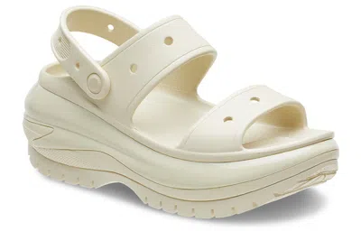 Crocs Mega Crush Sandal 'bone' In White