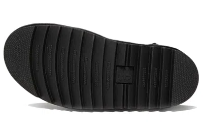 Dr. Martens Dr.martens Hydro Leather Blaire Sandals In Black Athena