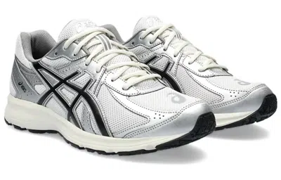 Asics Jog 100s 'white Black' In Gray