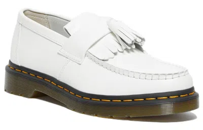 Dr. Martens Adrian Ys Tassel Loafers In White