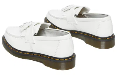 Dr. Martens Adrian Ys Tassel Loafers In White