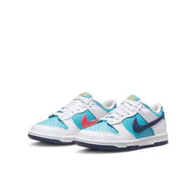 Nike (gs)  Dunk Low 'dusty Cactus Thunder Blue' In Multi