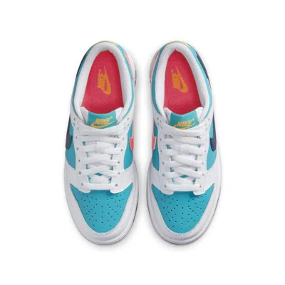 Nike (gs)  Dunk Low 'dusty Cactus Thunder Blue' In Multi