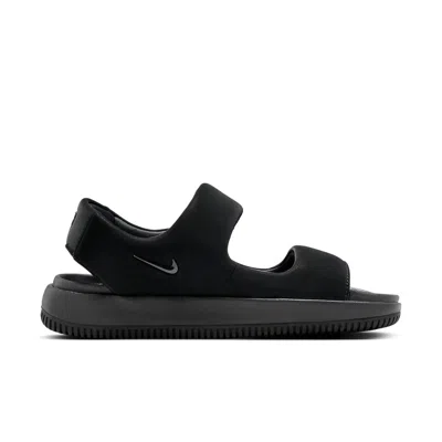 Nike Touch-strap Platform Sandals In Black