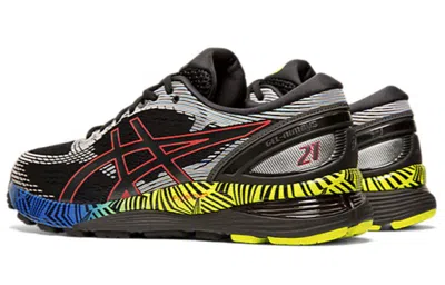 Asics Gel-nimbus 21 'hyper Flash - Black' In Multi