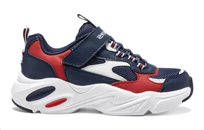 Skechers (gs)  Training Shoes 'navy Red White' In Multi