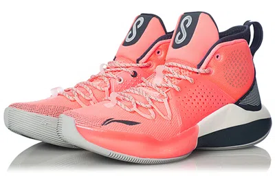 Li-ning Sonic 8 'pink Gray' In Orange