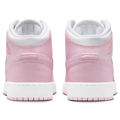 Air Jordan (gs)  1 Mid 'valentine's Day' In Pink