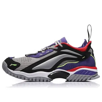 Li-ning Aurora Skywalker X Paris Fashion Week 'gray Purple' In Black
