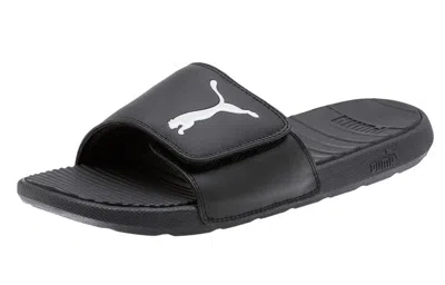 Puma Cool Cat Sport Slippers Black/white