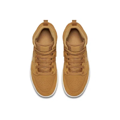 Air Jordan (ps)  1 Mid 'golden Harvest' In Brown