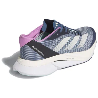 Adidas Originals (wmns) Adidas Adizero Boston 12 'preloved Ink Zero Metalic Aurora Ink' In Gray