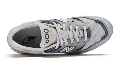 New Balance 1600 'grey Cream Dark Blue' In Gray