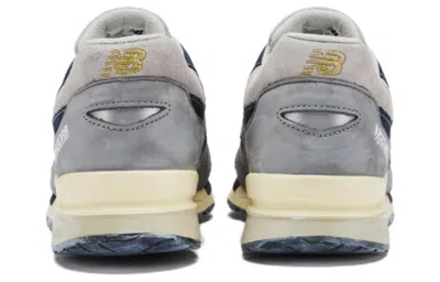 New Balance 1600 'grey Cream Dark Blue' In Gray