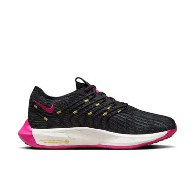 Nike Black & Pink Pegasus Turbo Sneakers In Black