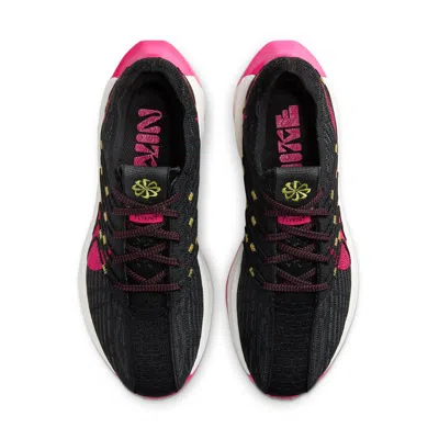 Nike Black & Pink Pegasus Turbo Sneakers In Black