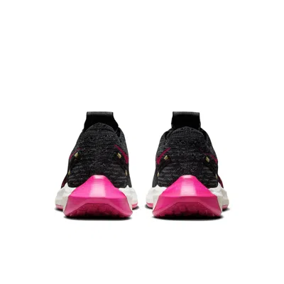 Nike Black & Pink Pegasus Turbo Sneakers In Black