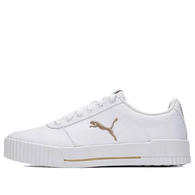 Puma (wmns)  Carina Summer Cat Leisure Board Shoes White/golden