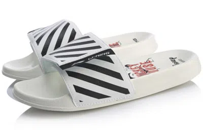 Li-ning (wmns)  Sports Fashion Series Disney Mickey Crossover Lightweight Stylish White Black Slipper