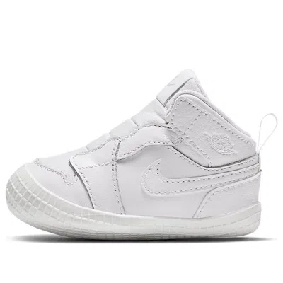 Air Jordan (td)  1 Bootie Cb 'pure Platinum' In White
