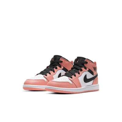 Air Jordan (ps)  1 Mid 'pink Quartz'