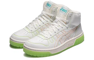 Asics Unisex Court Mz-hi High-top Sneakers White/green