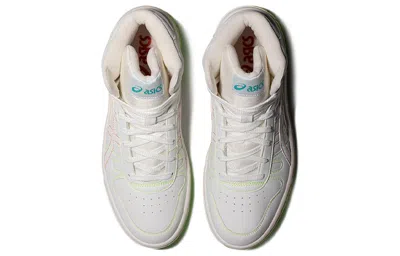 Asics Unisex Court Mz-hi High-top Sneakers White/green
