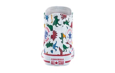 Converse (ps)  Chuck Taylor All Star High 'dinoverse Print' In White