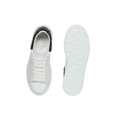 Alexander Mcqueen Oversized Leather Sneakers In White
