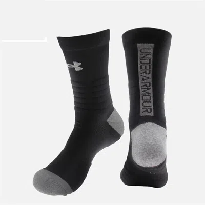 Under Armour Soccer Socks 'black Grey' In Black