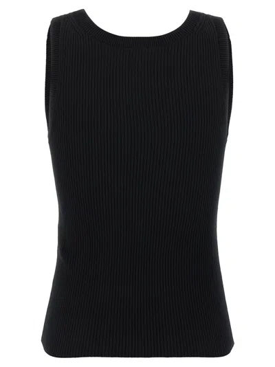 Kenzo Gots Boke Flower 2.0 Embroidered Tank Top In Black