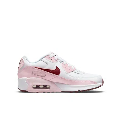 Nike (gs)  Air Max 90 Leather 'pink Foam' In Multi