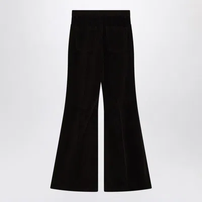 Ferragamo Salvatore  Espresso Flared Pants