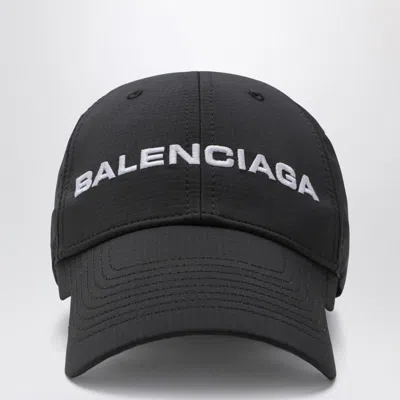 Balenciaga Logo Embroidered Adjustable Baseball Cap
