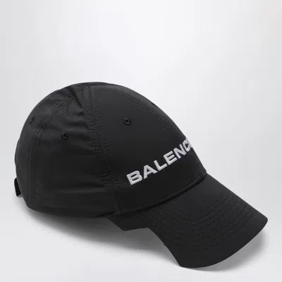 Balenciaga Logo Embroidered Adjustable Baseball Cap