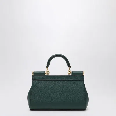 Dolce & Gabbana Small Green Sicily Hand Bag