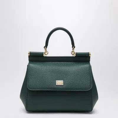Dolce & Gabbana Handbag Sicily Medium Green In Green