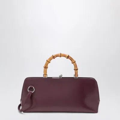 Jil Sander Small Bamboo Bag Goji In Purple