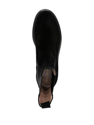 Gianvito Rossi Chelsea Boots Chester Calfskin In Black