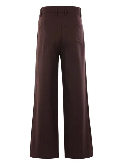 Séfr Jiro Pants In Burgundy