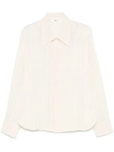 Séfr Sefr Ignacio Shirt In White
