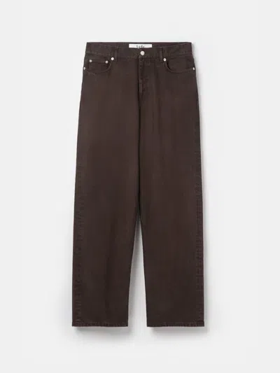Séfr Wide Cut Jeans Clothing In Brown