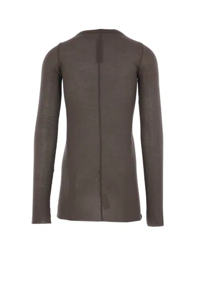 Rick Owens T-shirts And Polos In Brown