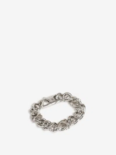 Ami Alexandre Mattiussi Ami Paris Adc Chain Bracelet In Metallic
